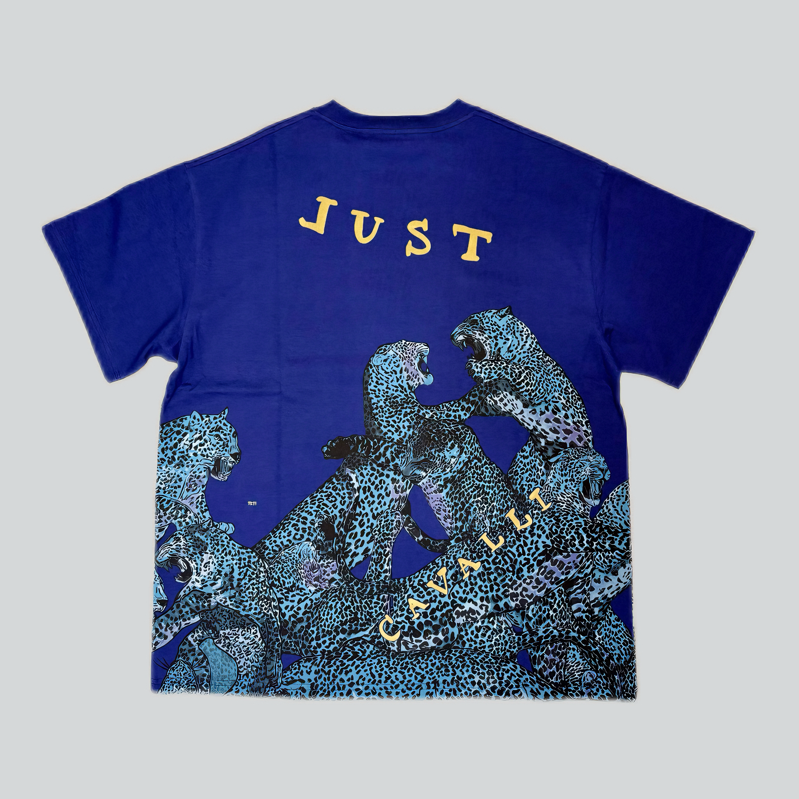T-shirt JUST CAVALLI stampa leopardi