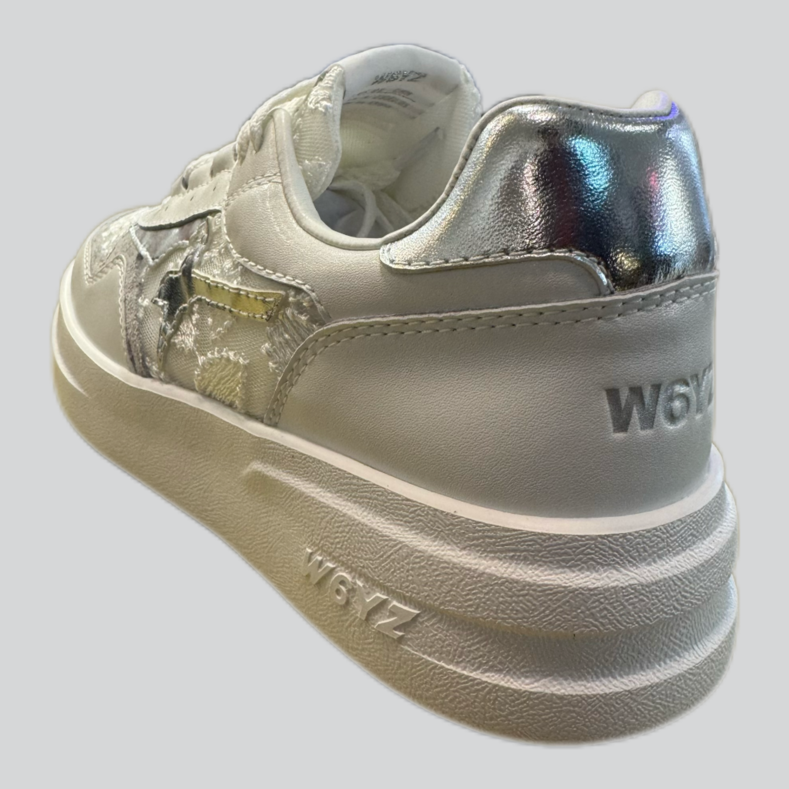 Sneaker W6YZ XENIA bianco-argento