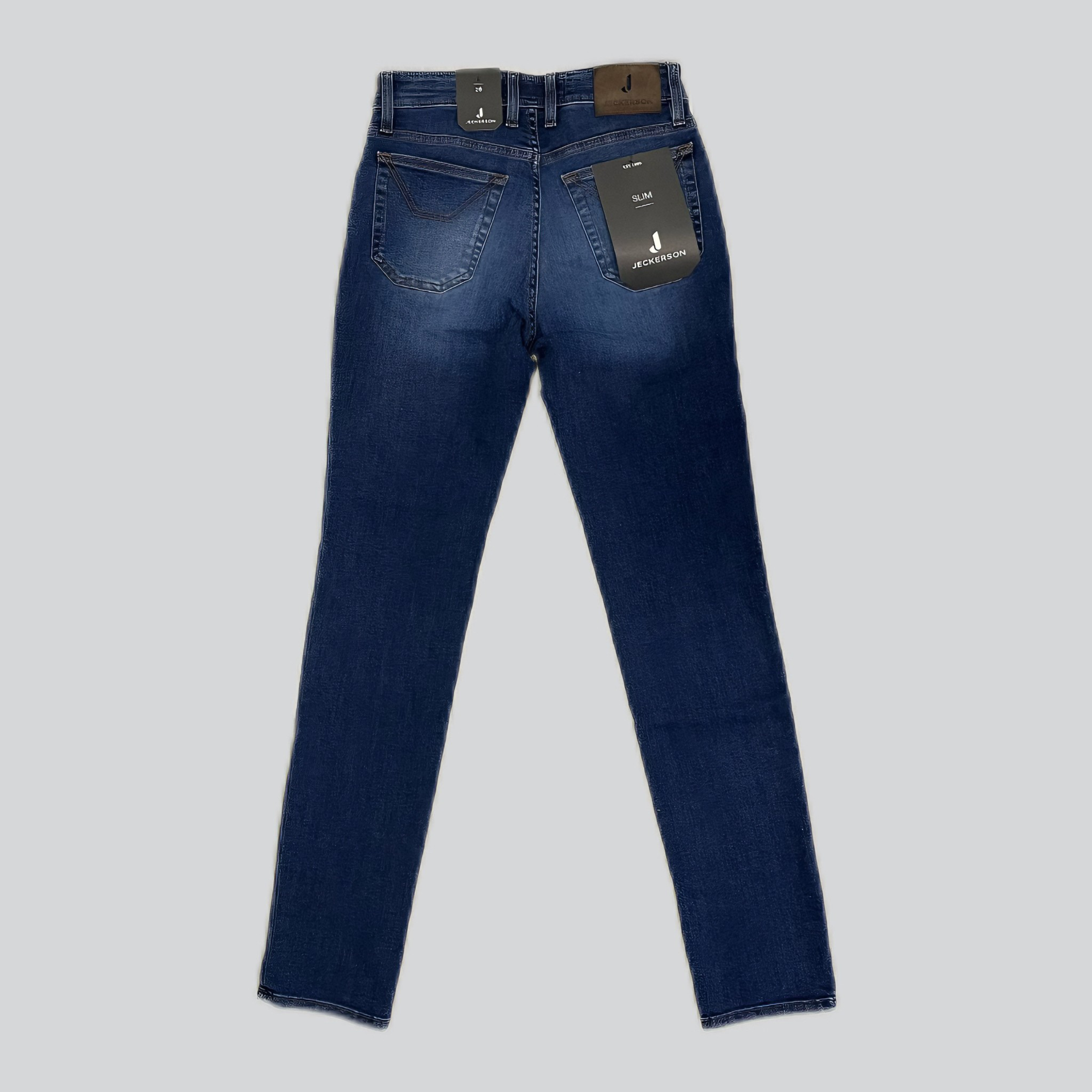 Jeans JECKERSON toppa alcantara azzurra
