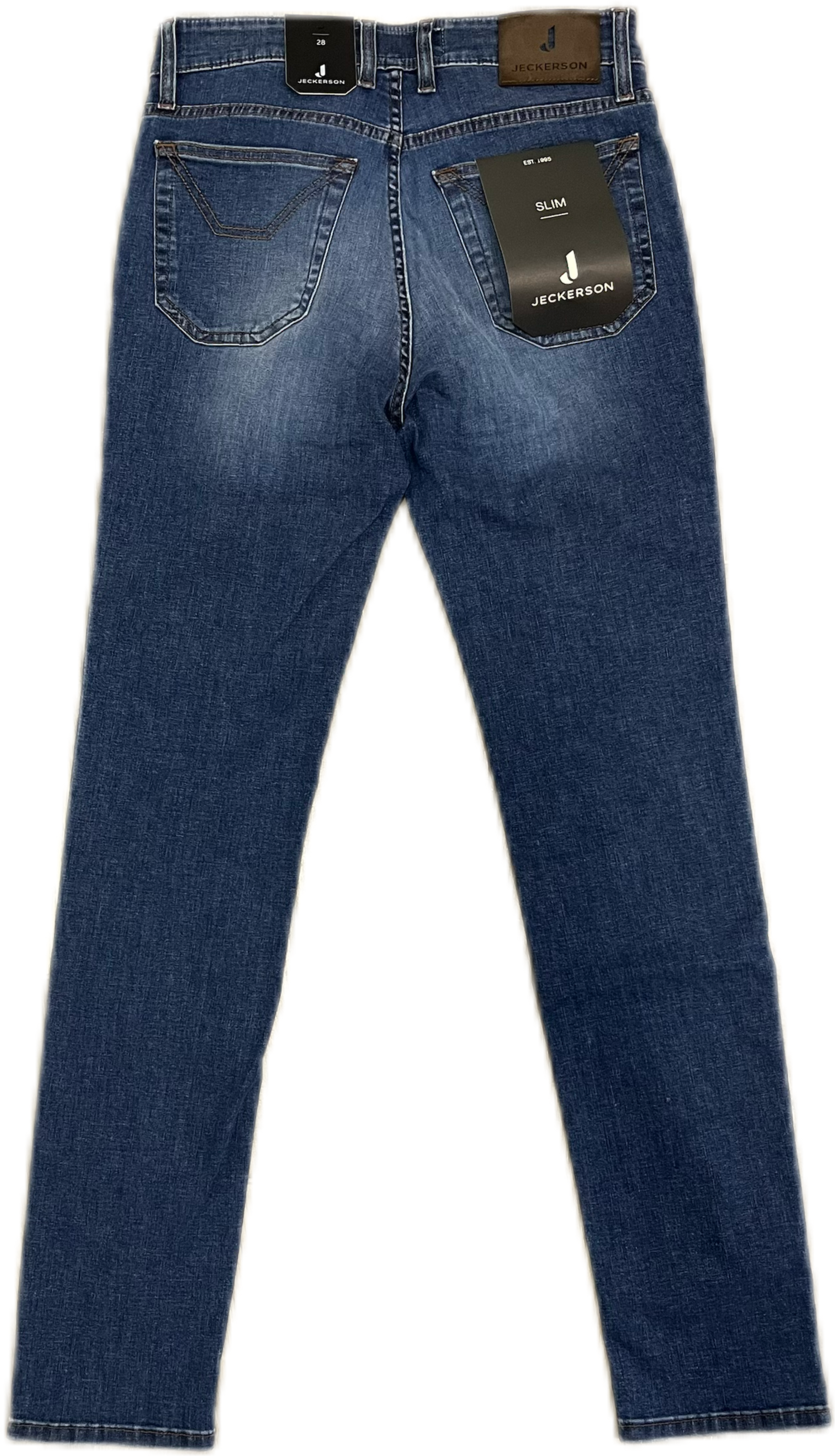 Jeans JECKERSON toppa denim con baffature