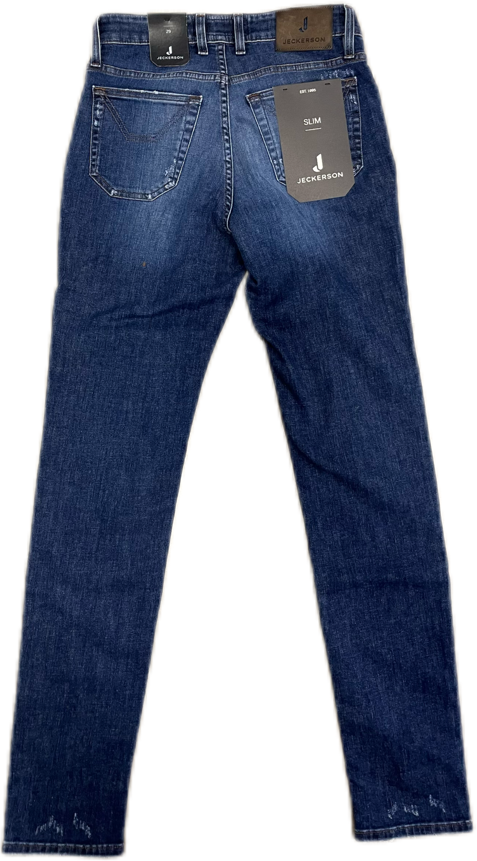 Jeans JECKERSON toppa denim con strappi