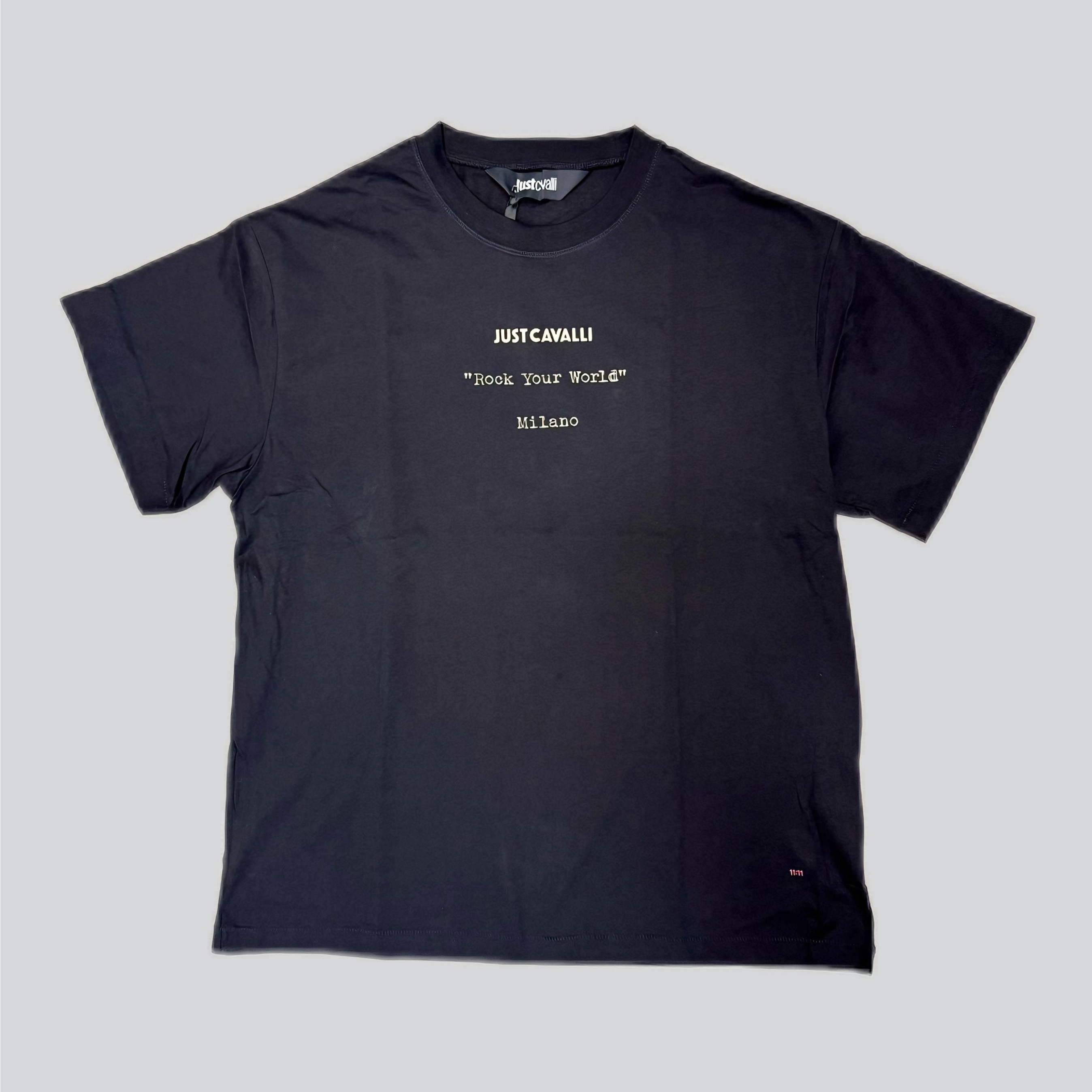 T-shirt JUST CAVALLI stampa fiamme