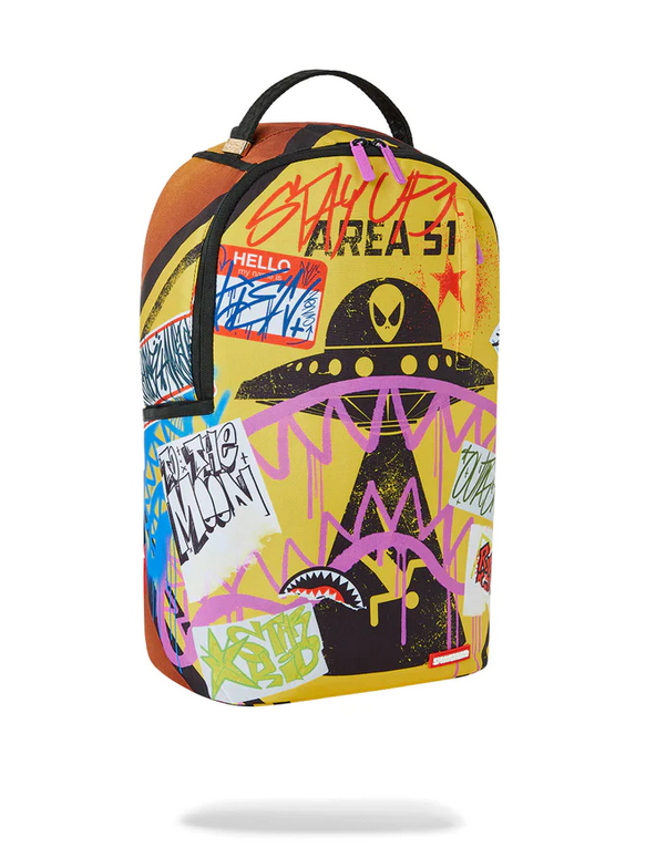 Zaino Sprayground ALIEN TRASHED SIGN 910B5257NSZ