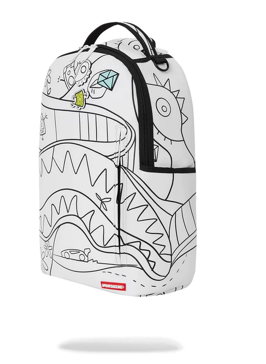 Zaino Sprayground SHARK DOODLE 910B4207NSZ