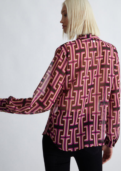 Camicia LIU-JO con stampa geometrica