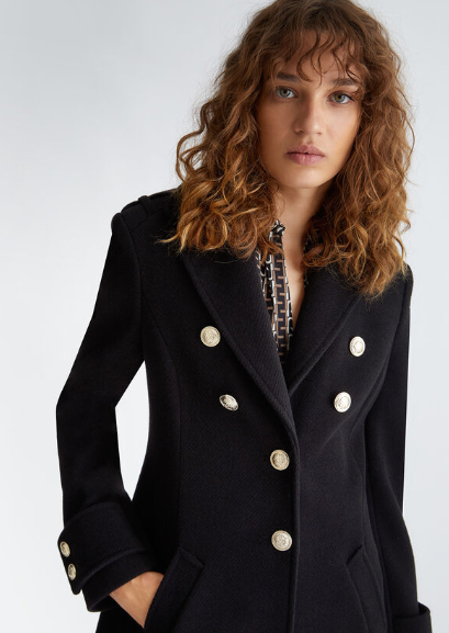 Cappotto lungo LIU-JO in misto lana