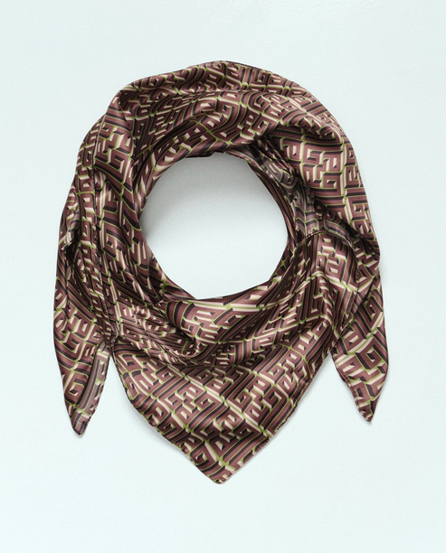 Foulard GAELLE PARIS stampa logo GBADP4992