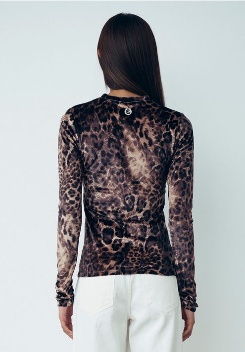 T-shirt GAELLE PARIS in velluto GBDP18567