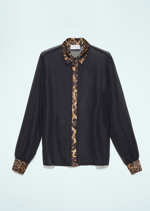 Camicia GAELLE PARIS in georgette GBDP18565