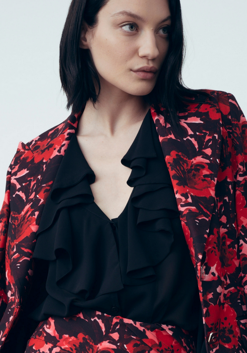 Blusa GAELLE PARIS in chiffon GBDP18741