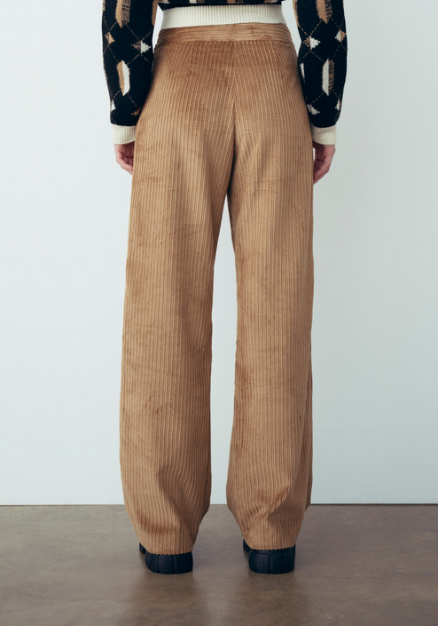 Pantalone GAELLE PARIS in velluto GBDP18533