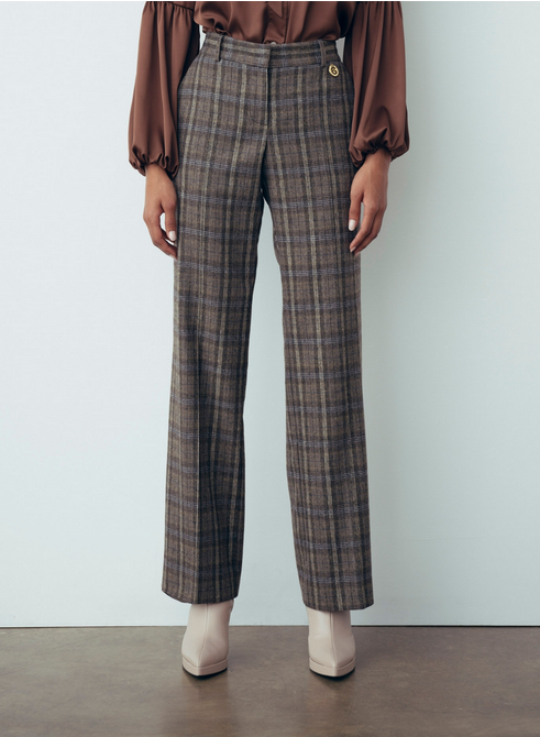 Pantalone GAELLE PARIS in misto lana GBDP18540