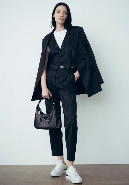 Gilet GAELLE PARIS gessato GBDP18785