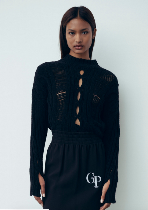 Pullover GAELLE PARIS cropped GBDP19516