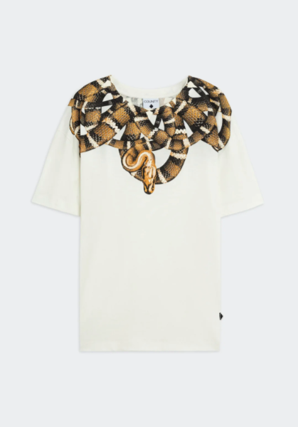 T-shirt MARCELO BURLON girocollo con serpenti
