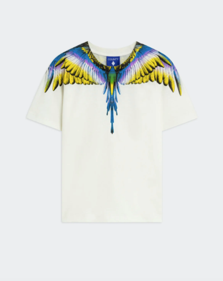T-shirt MARCELO BURLON girocollo con fenice