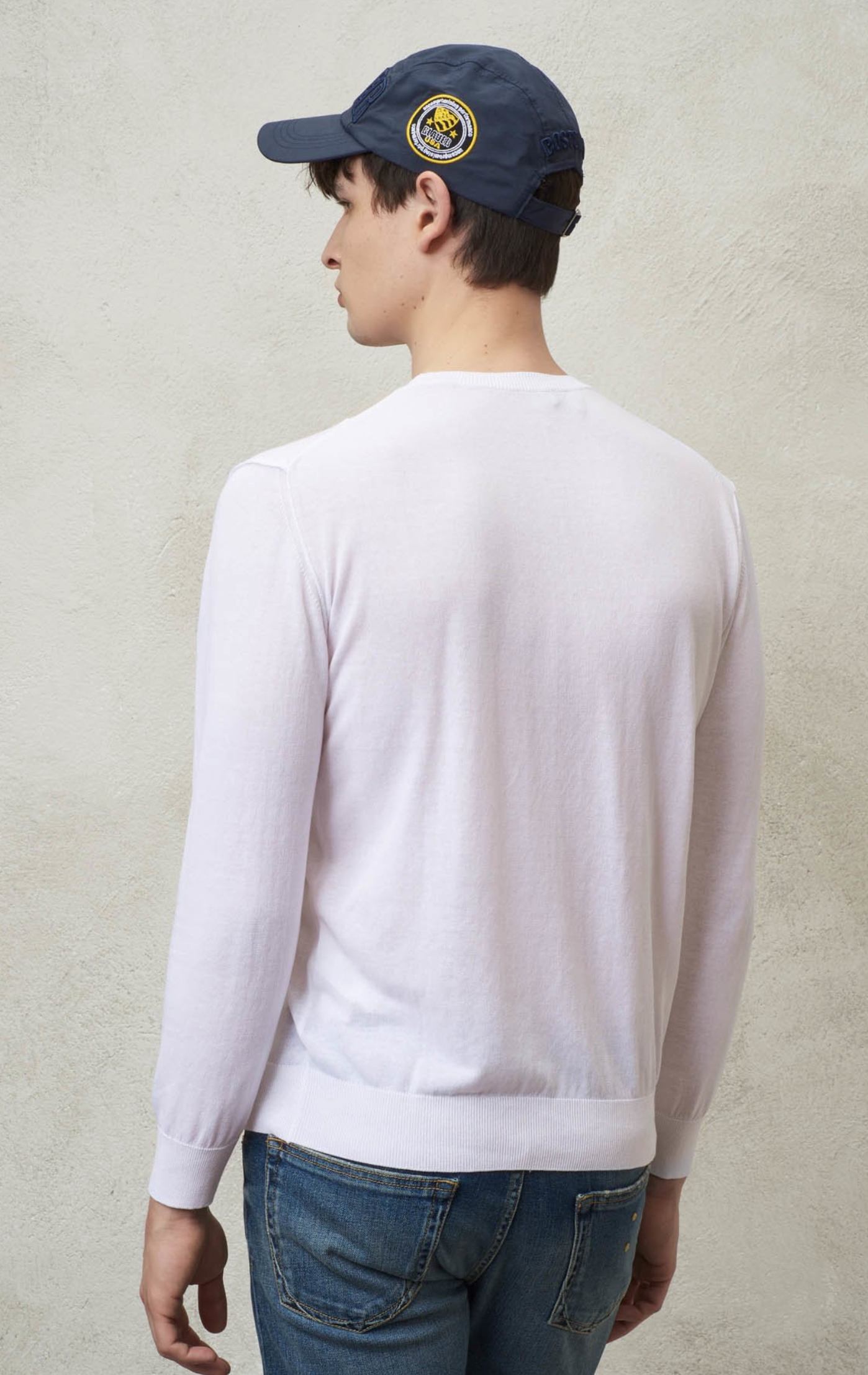 Maglia girocollo BLAUER USA manica lunga