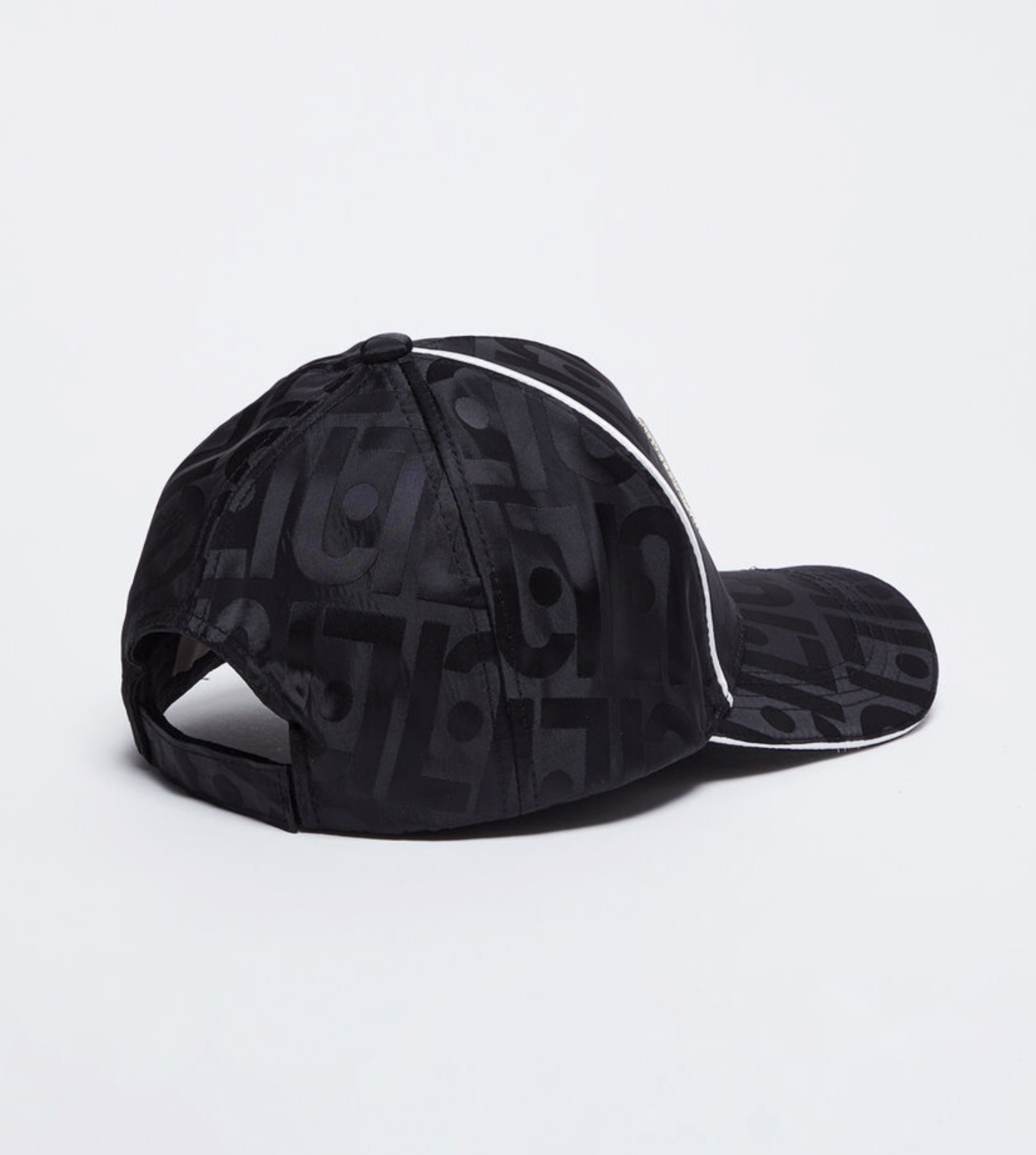 Cappello LIUJO con visiera in raso jacquard