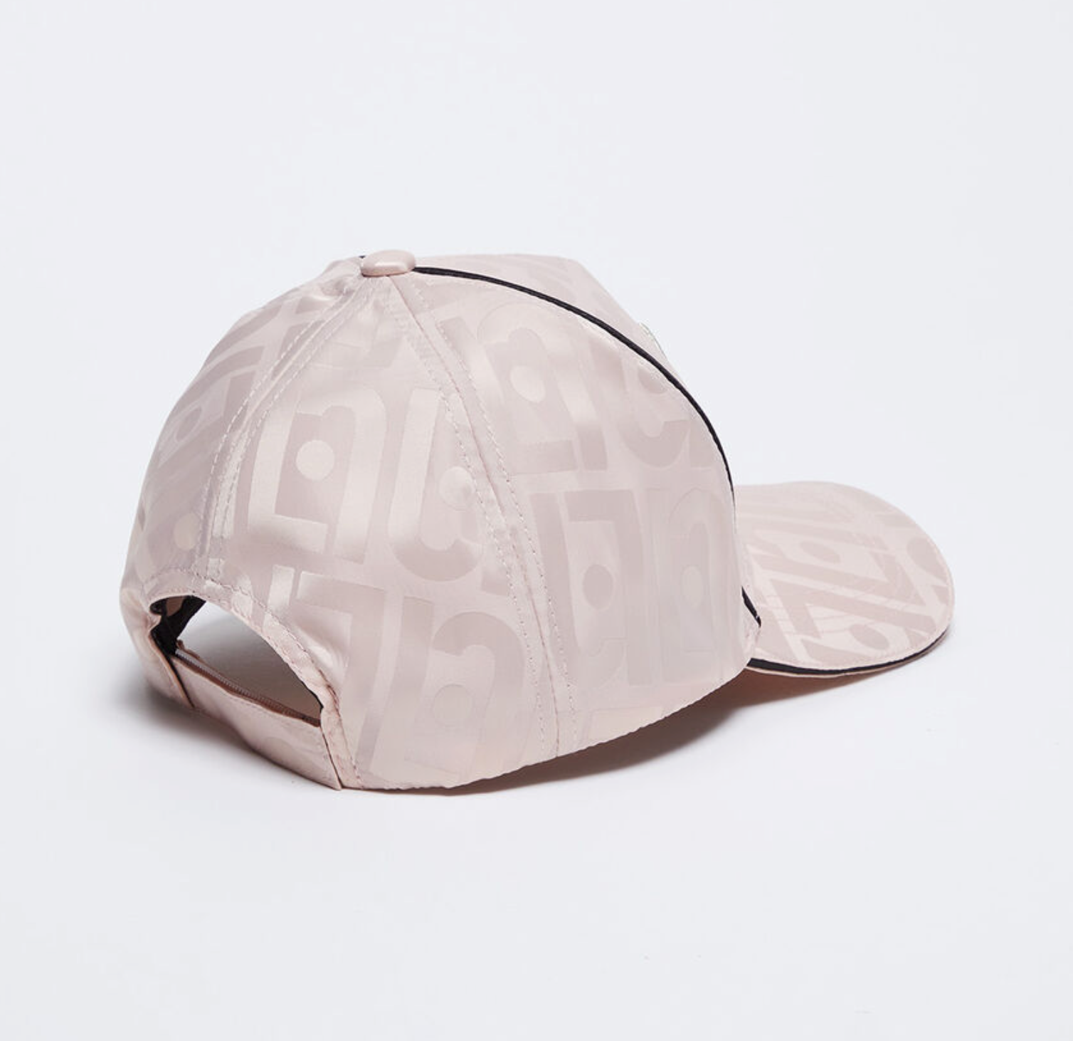 Cappello LIUJO con visiera in raso jacquard