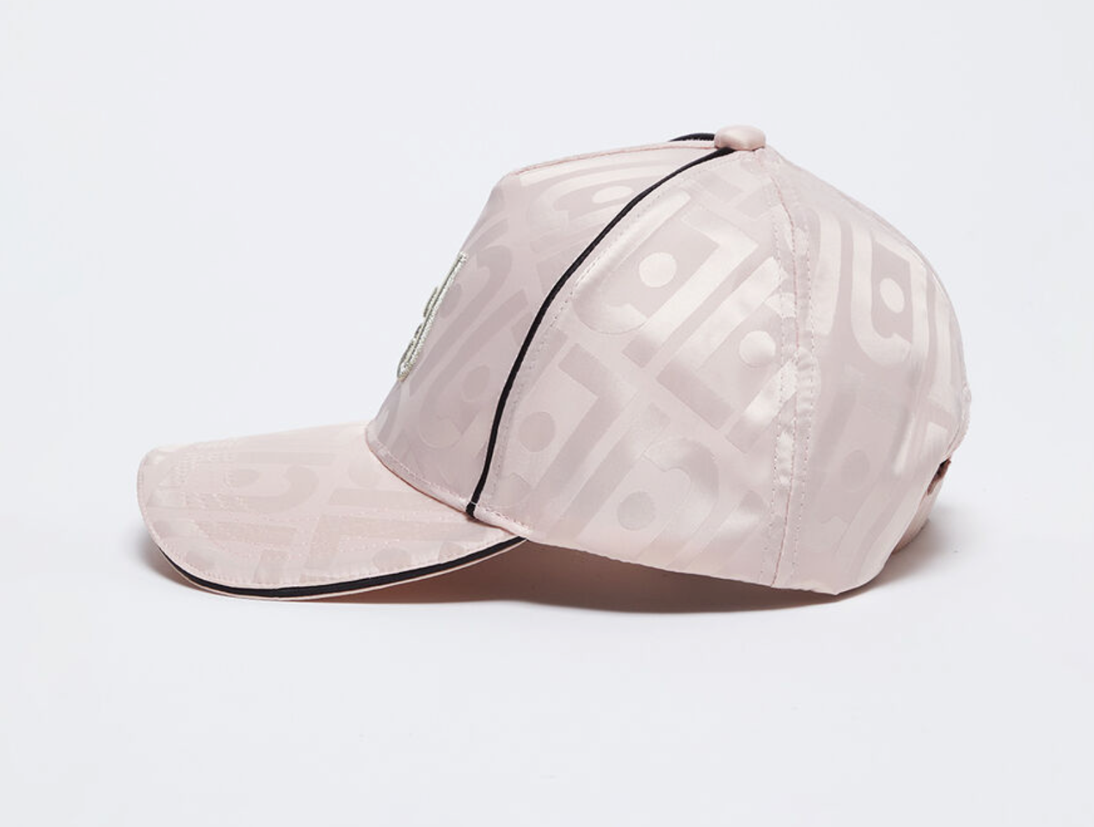Cappello LIUJO con visiera in raso jacquard