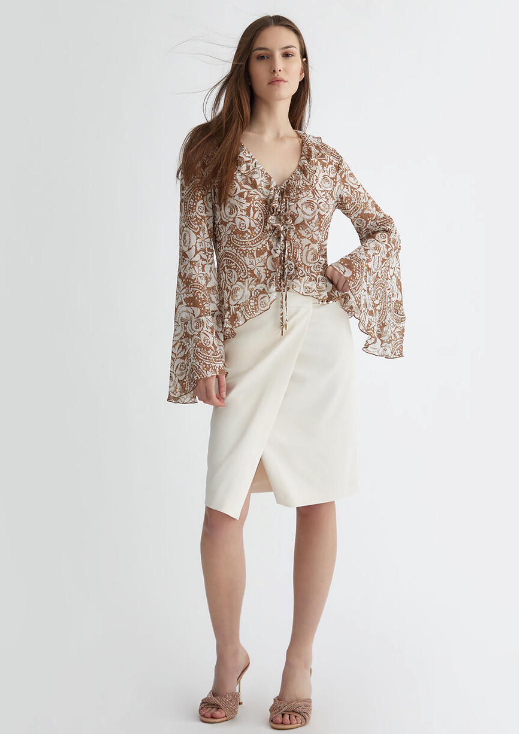 Blusa LIUJO con pizzo