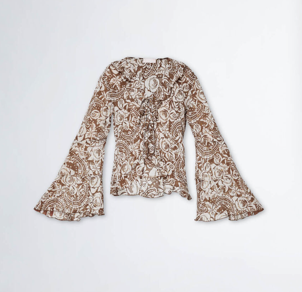 Blusa LIUJO con pizzo