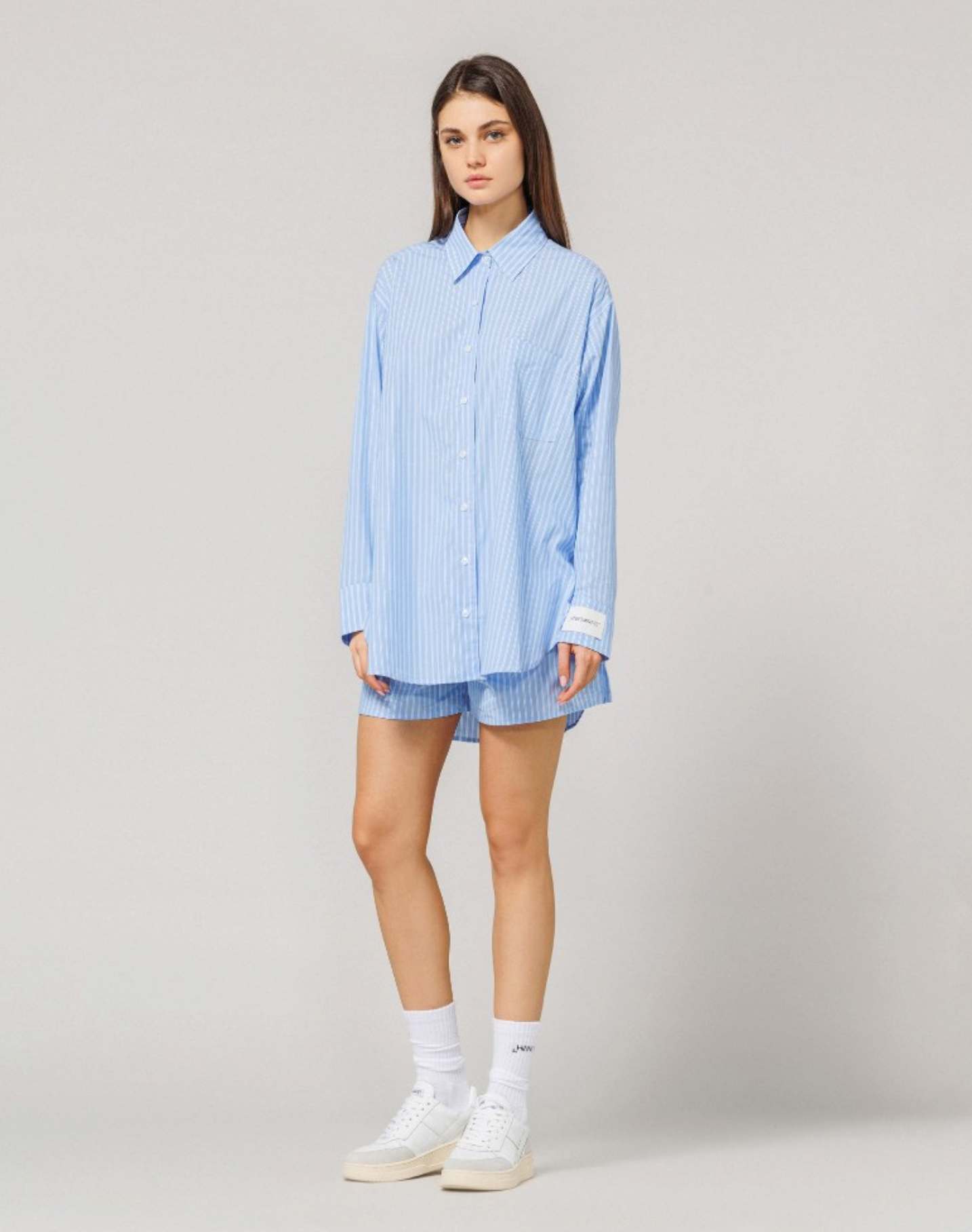 Camicia HINNOMINATE over a righe HMABW00239
