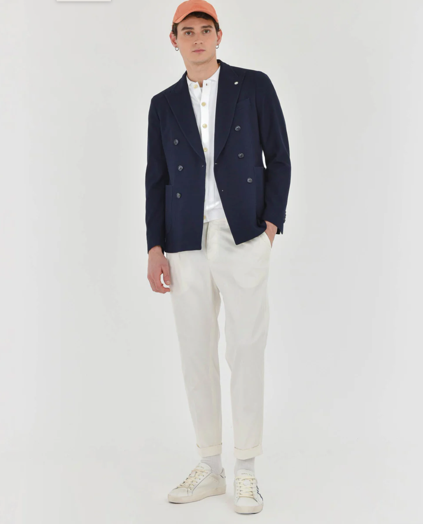 Pantalone MANUEL RITZ con doppia pinces