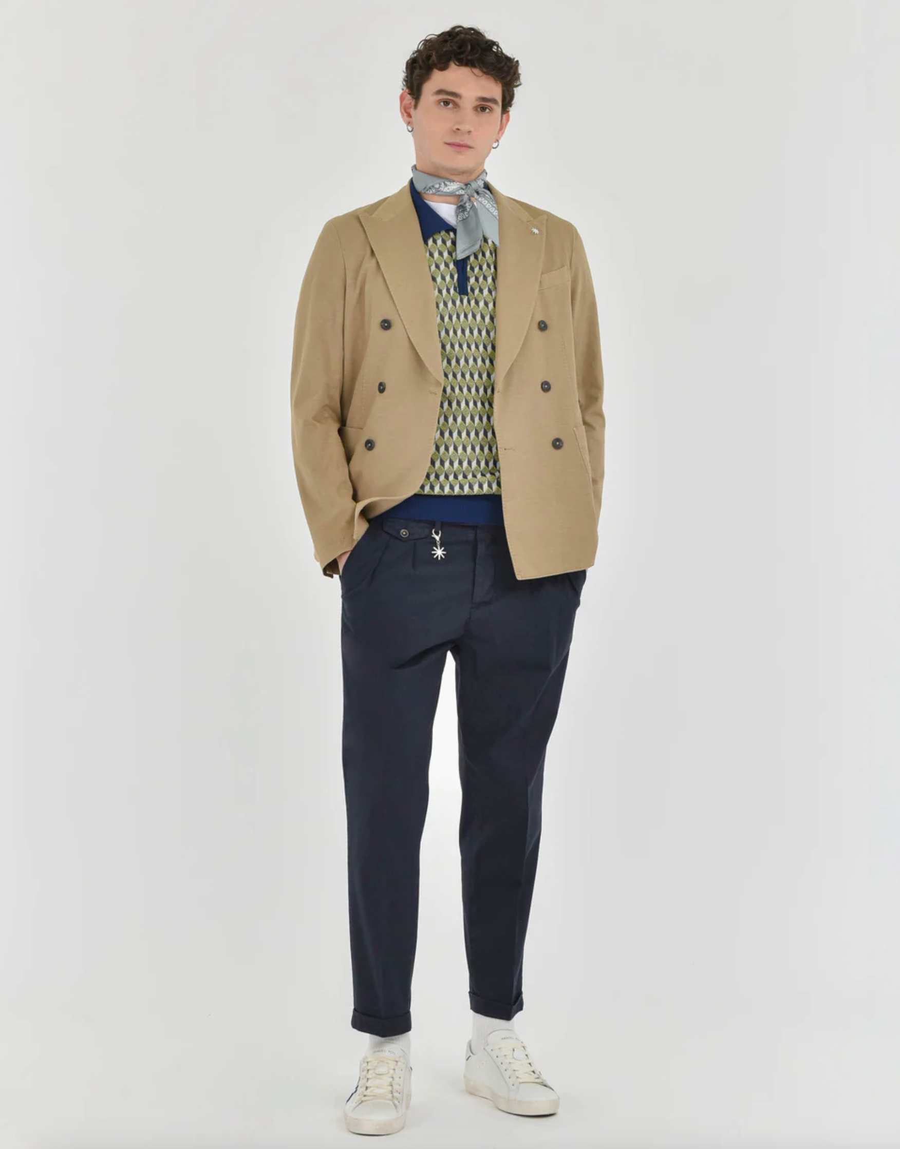 Pantalone MANUEL RITZ con doppia pinces