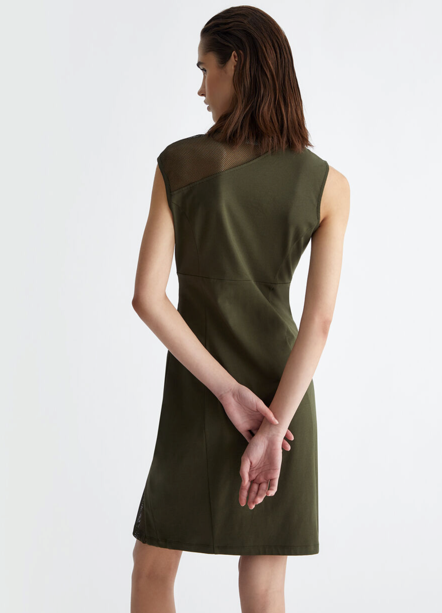 Vestito LIUJO con dettagli in rete