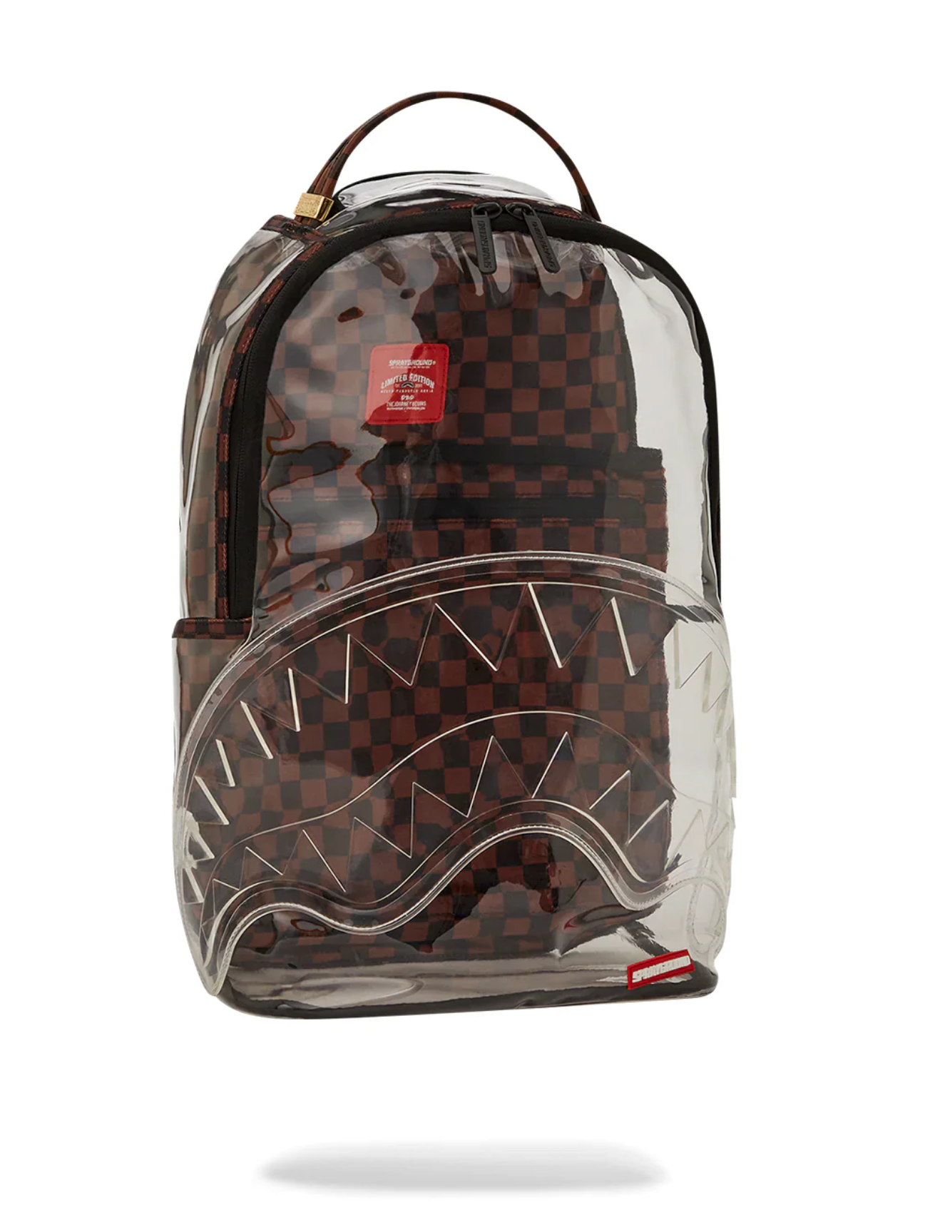 Zaino CLEAR BROWN CHECK CLEAR 910B6656NSZ