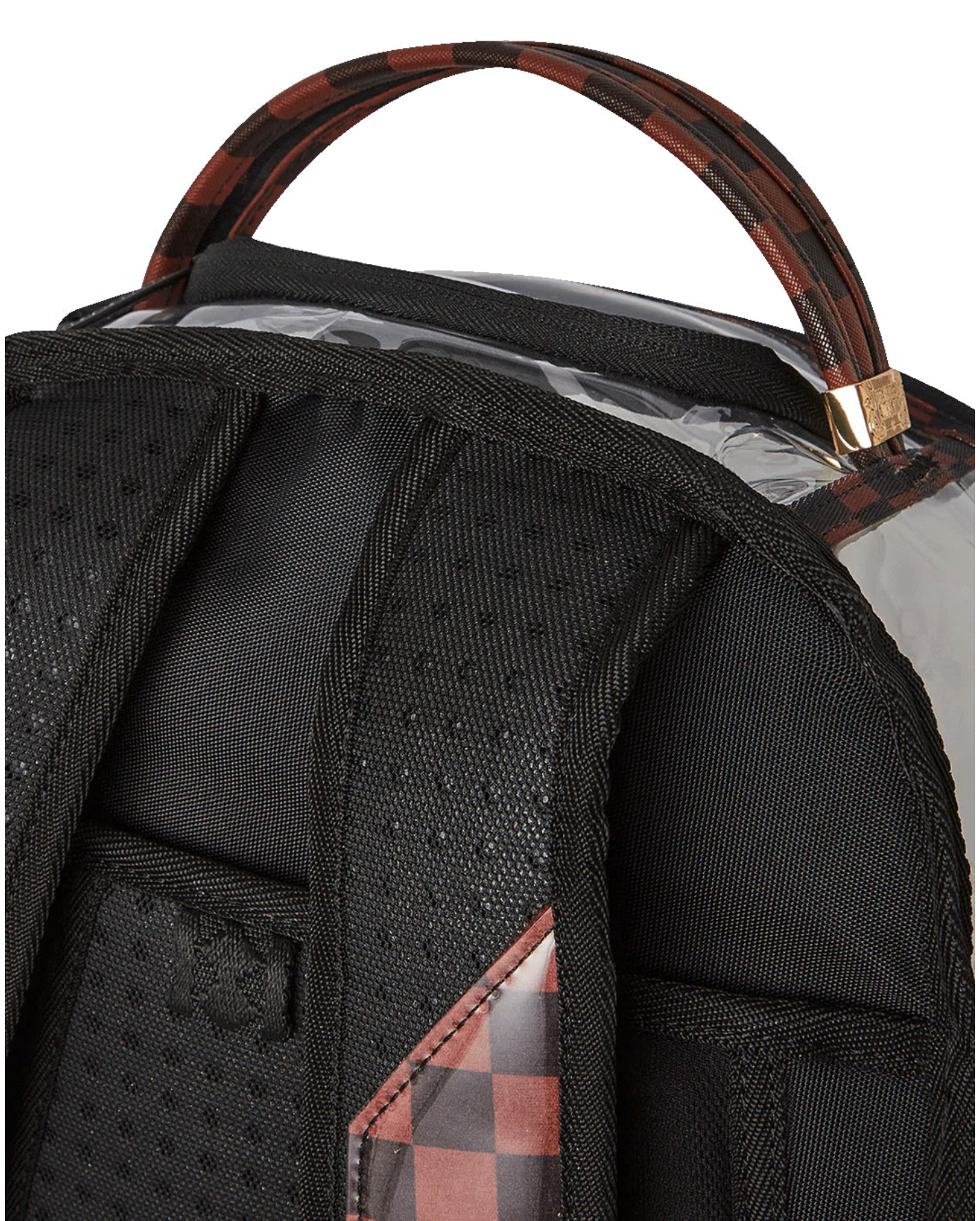 Zaino CLEAR BROWN CHECK CLEAR 910B6656NSZ