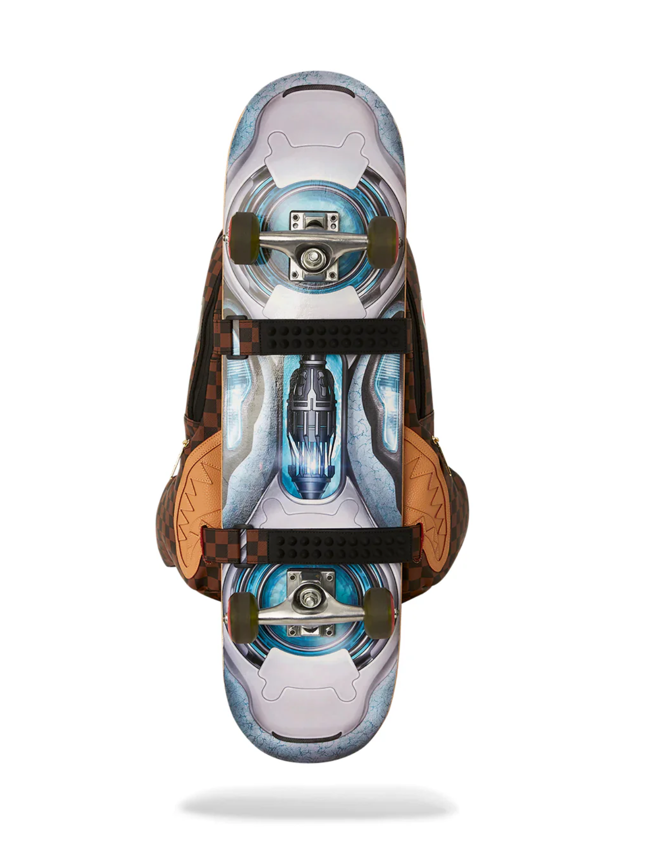 Zaino SPRAYGROUND SHARKSPORT GTO SKATER LARGE BACKPACK MARRONE 910B6556NSZ