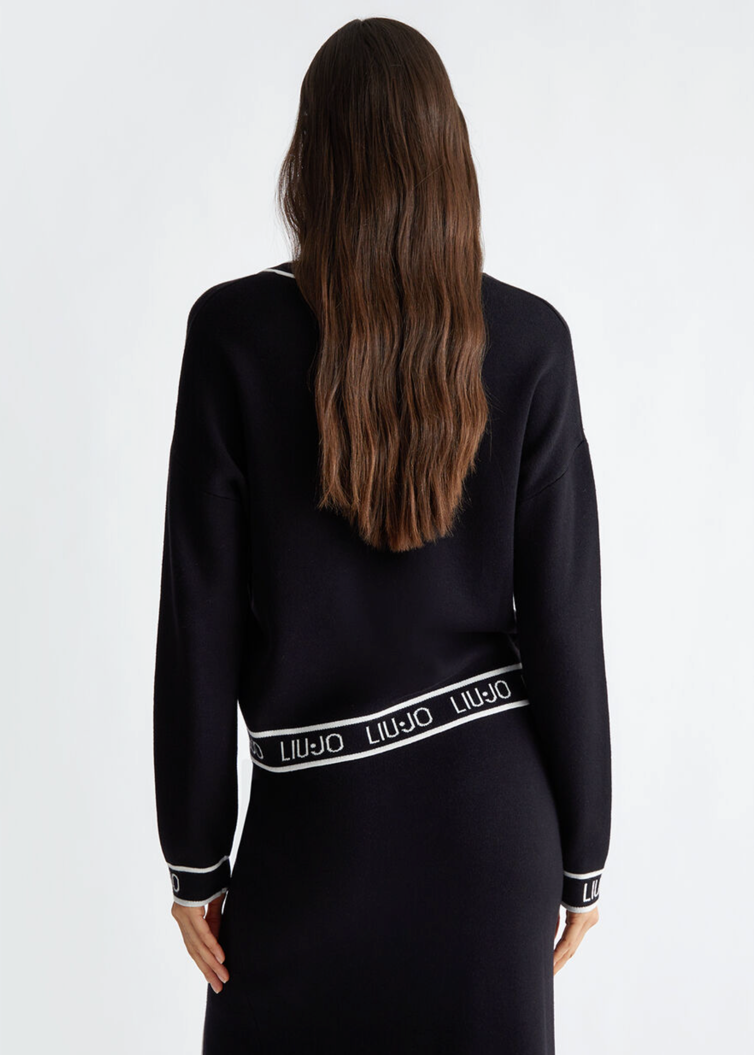 Maglia LIUJO in misto seta con logo