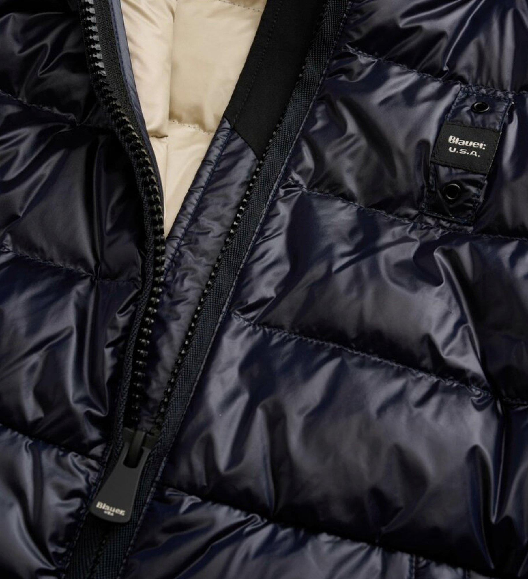 Piumino BLAUER USA VALE collo basso