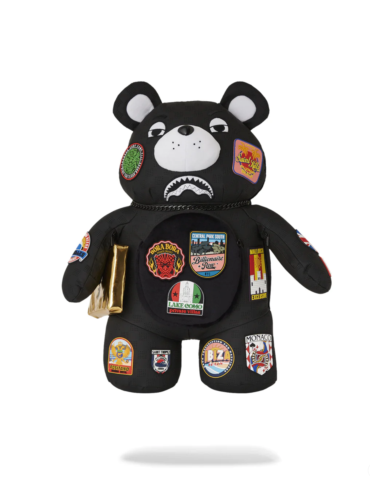 Zaino SPRAYGROUND GLOBAL MOGUL BILLIONAIRE TEDDY BEAR