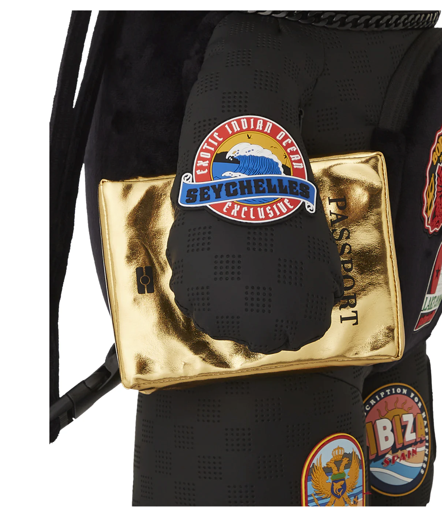 Zaino SPRAYGROUND GLOBAL MOGUL BILLIONAIRE TEDDY BEAR
