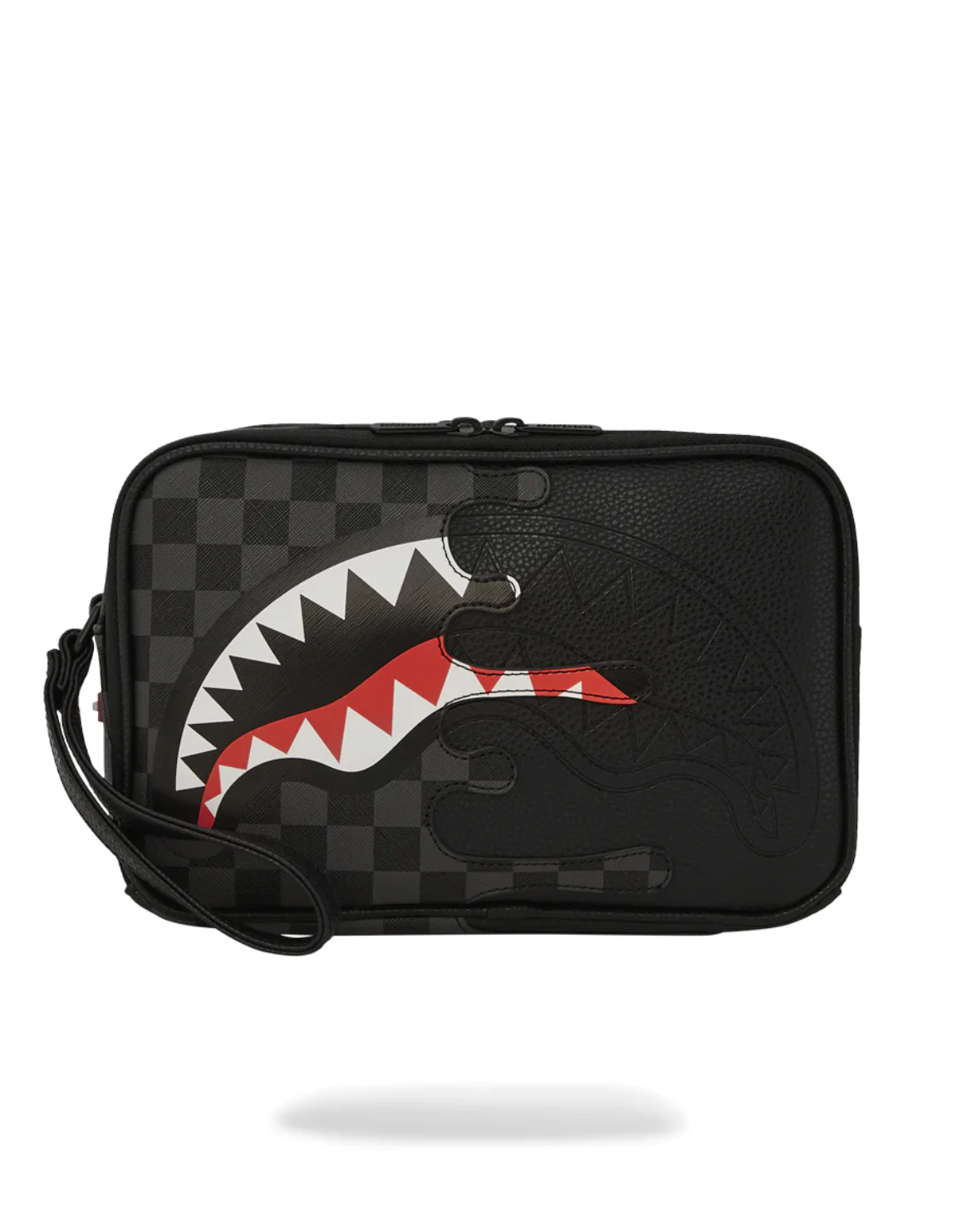 Pochette SPRAYGROUND UNFINISHED SHARK TOILETRY