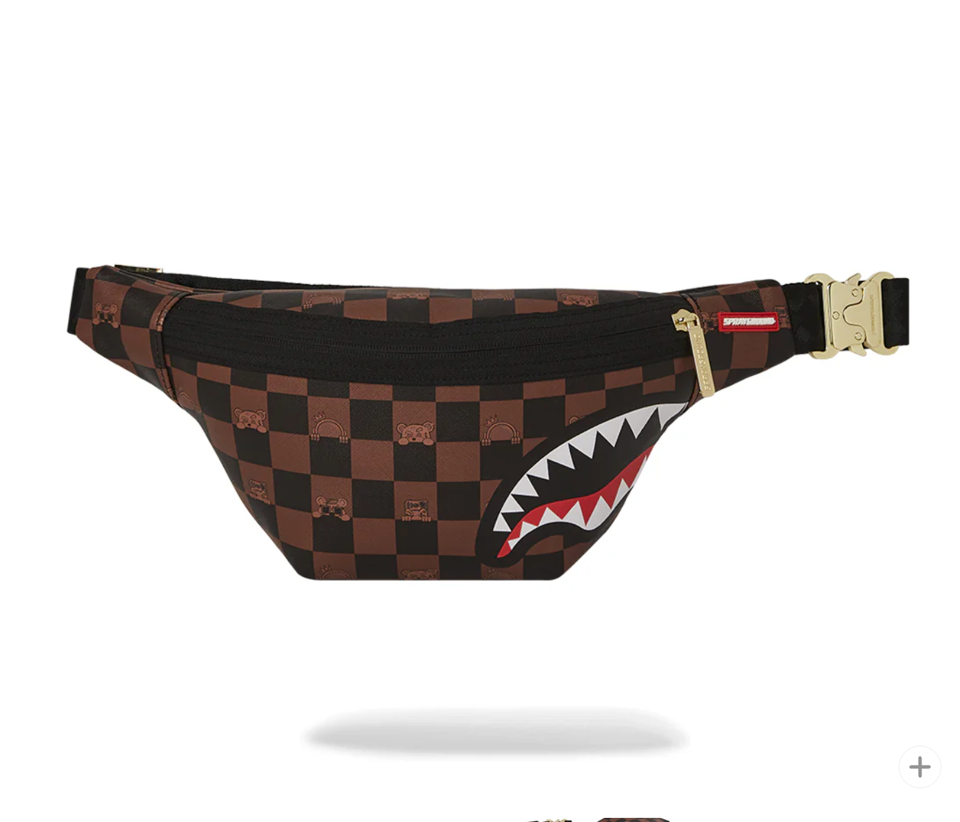 Marsupio SPRAYGROUND PEEKING CHARACTER CHECK CROSSBODY
