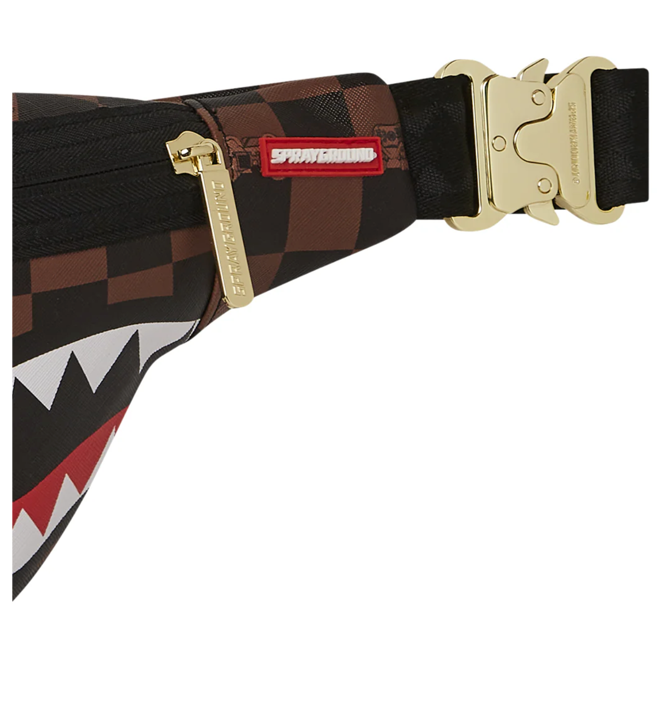 Marsupio SPRAYGROUND PEEKING CHARACTER CHECK CROSSBODY