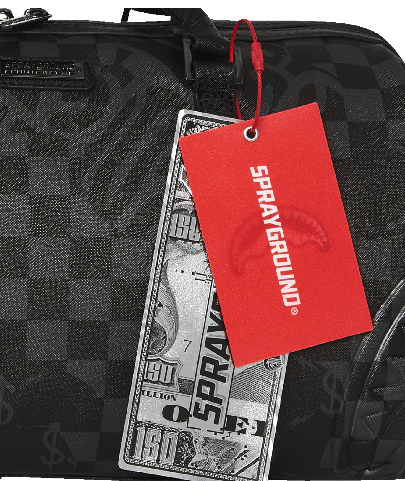 Borsa SPRAYGROUND 3AM CHECK MINI DUFFLE