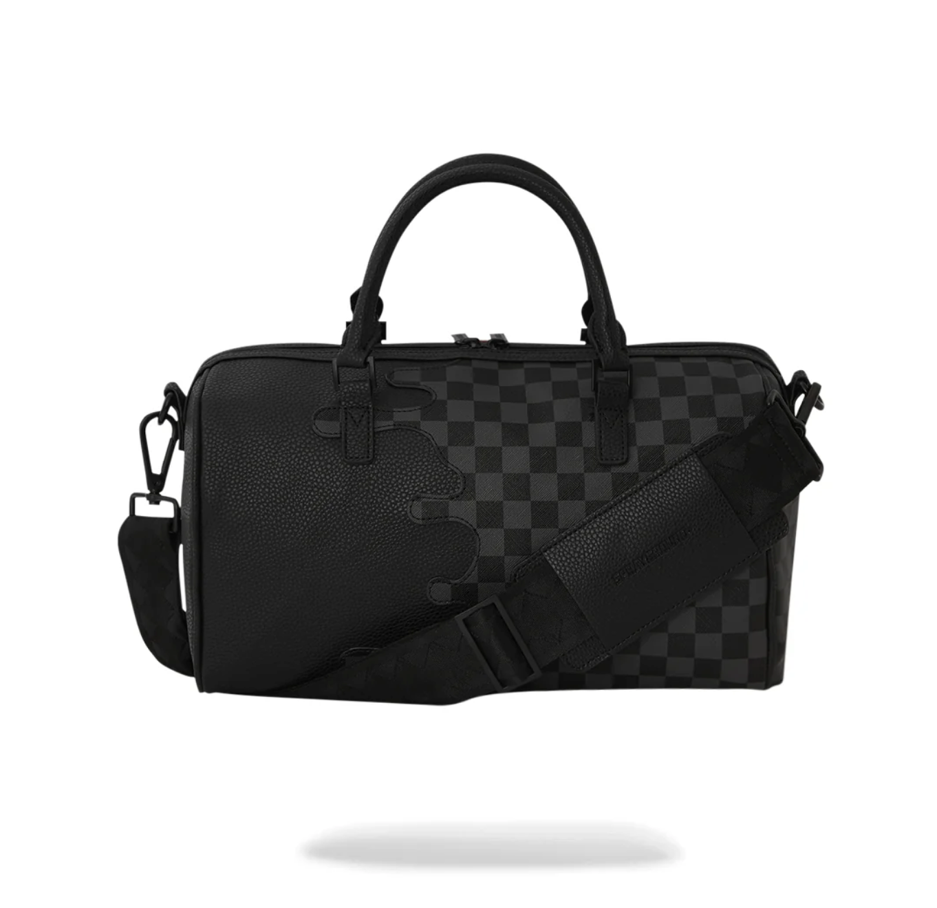 Borsa SPRAYGROUND UNFINISHED SHARK MINI DUFFLE