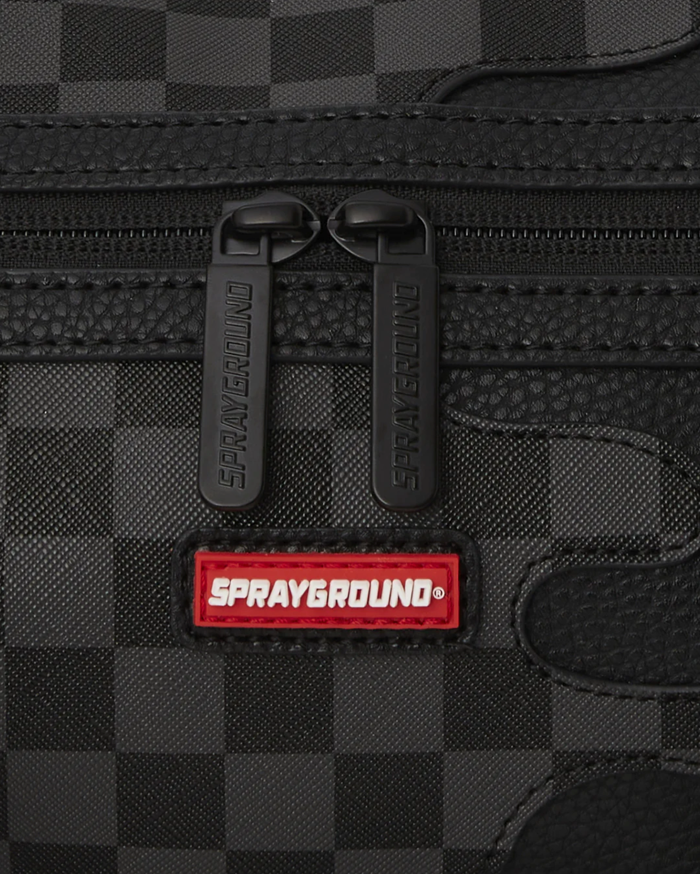 Borsa SPRAYGROUND UNFINISHED SHARK MINI DUFFLE