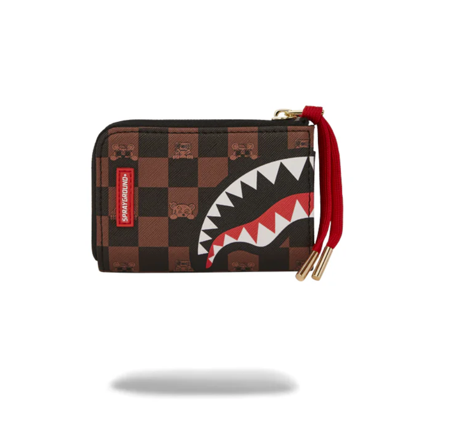 Portafoglio SPRAYGROUND PEEKING CHARACTER CHECK WALLET