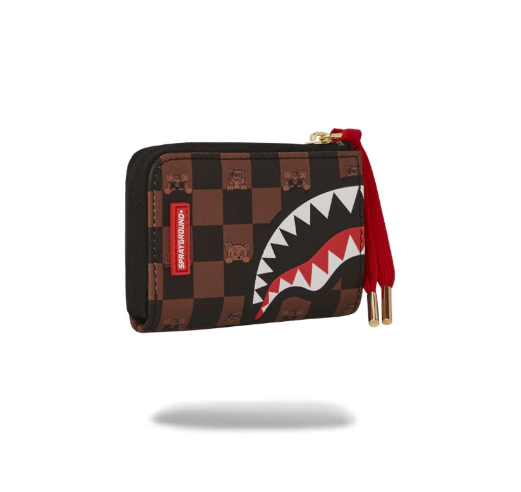 Portafoglio SPRAYGROUND PEEKING CHARACTER CHECK WALLET