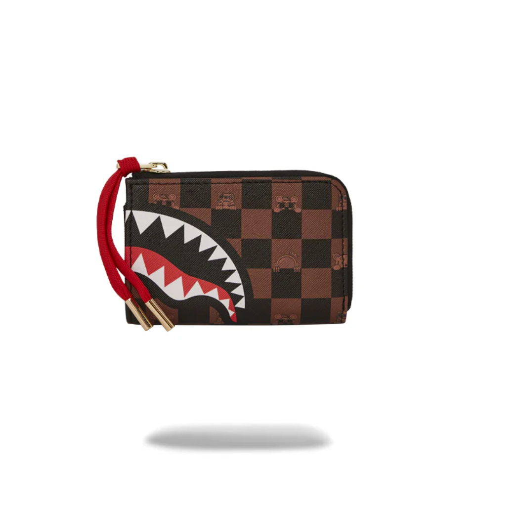 Portafoglio SPRAYGROUND PEEKING CHARACTER CHECK WALLET