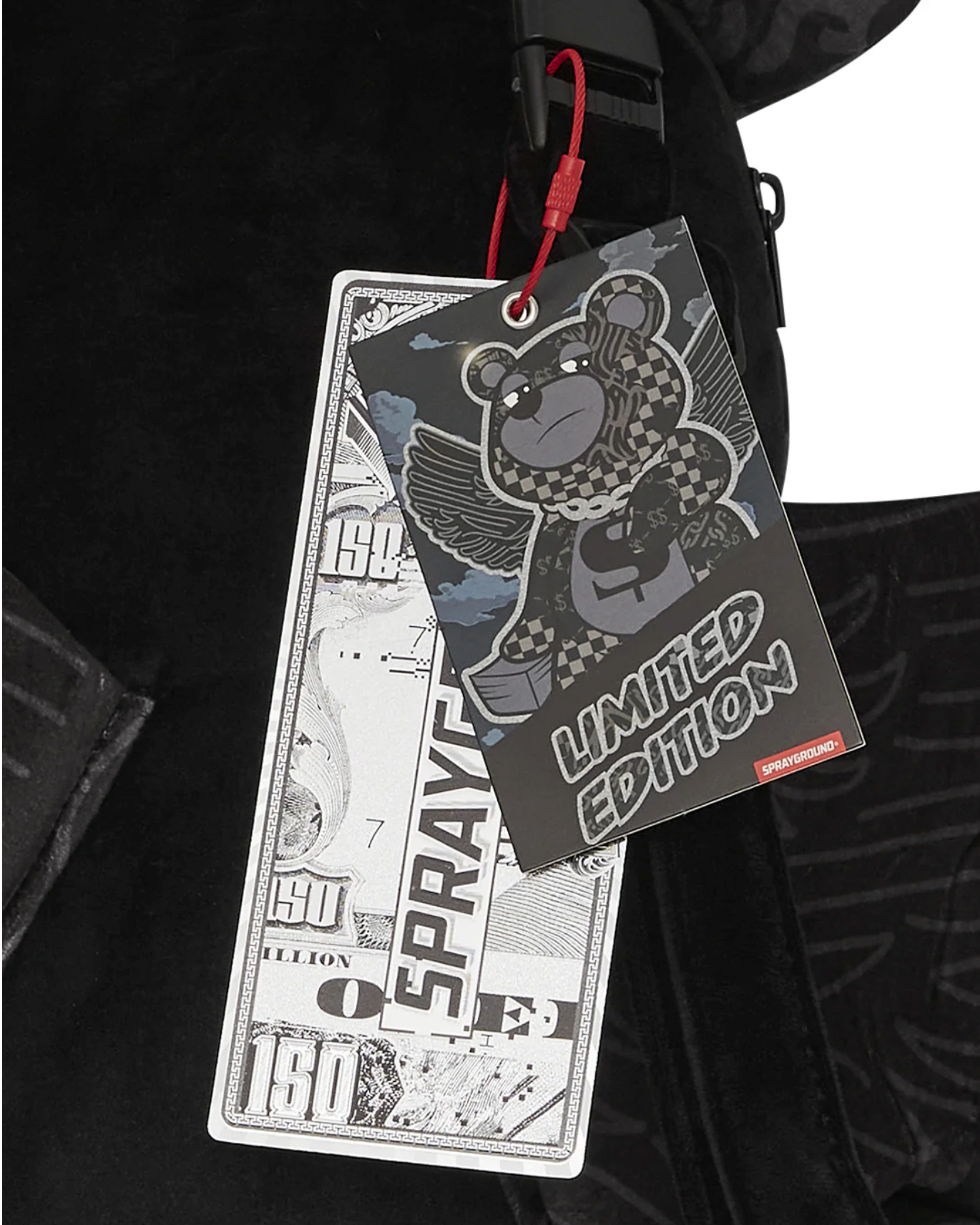 Zaino SPRAYGROUND 3AM CHECK TEDDY BEAR
