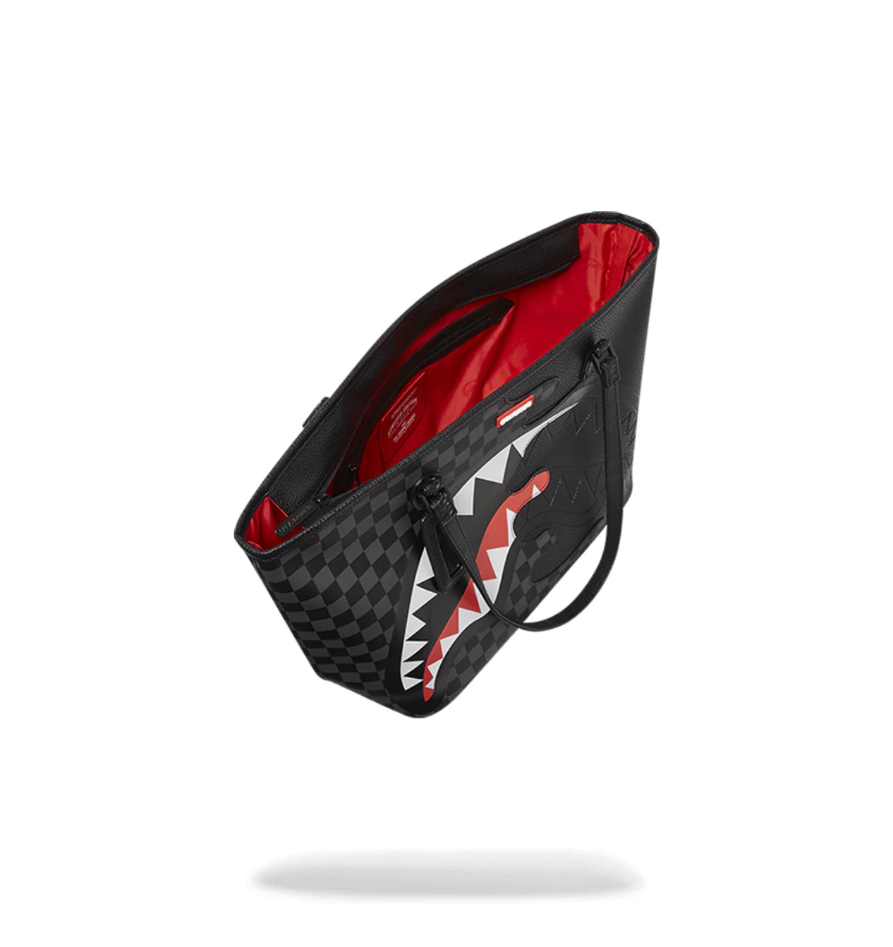 Borsa SPRAYGROUND UNFINISHED SHARK TOTE