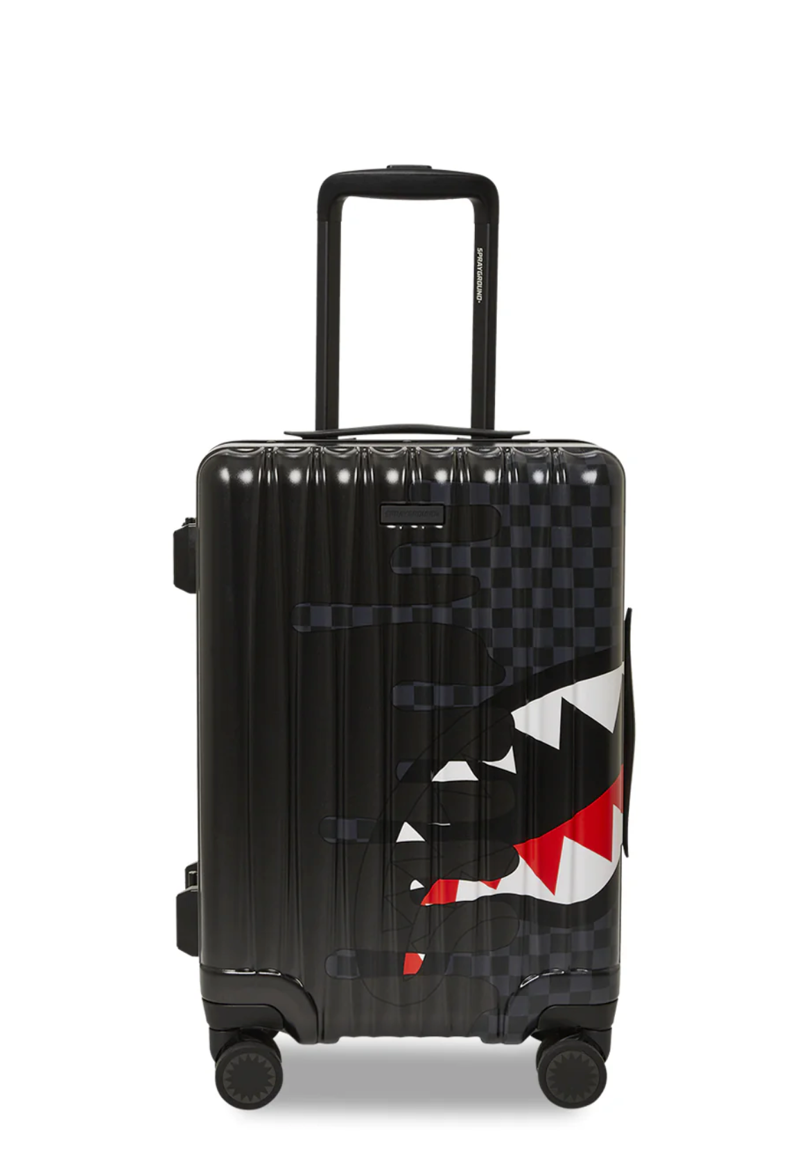 Valigia SPRAYGROUND UNFINISHED SHARK LUGGAGE