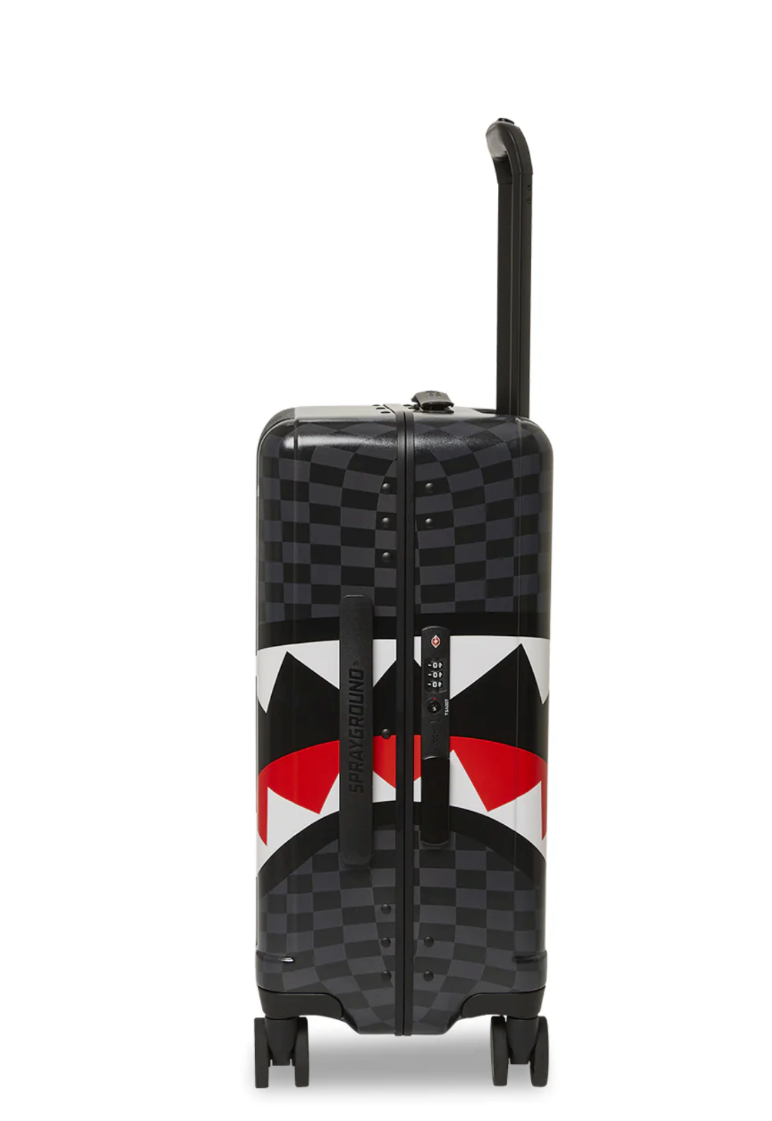 Valigia SPRAYGROUND UNFINISHED SHARK LUGGAGE